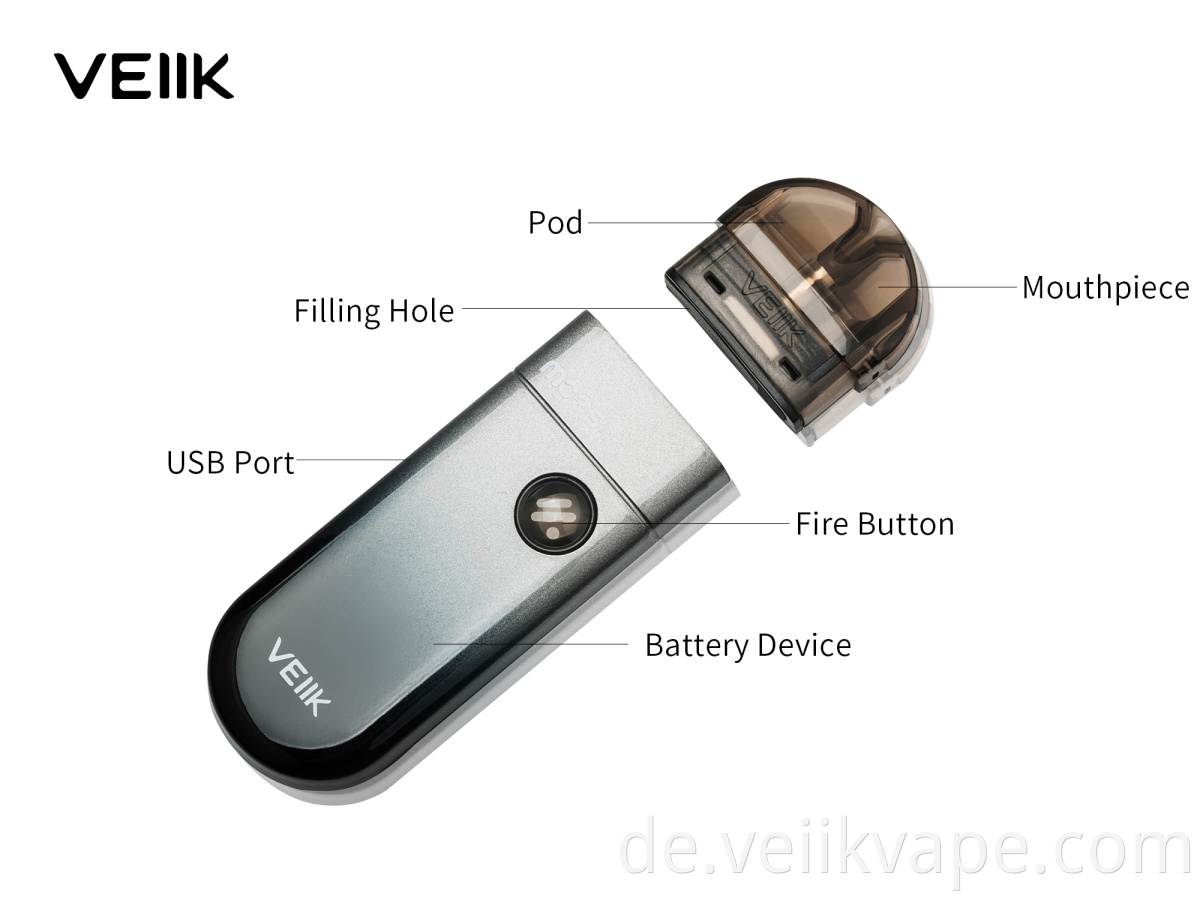 Battery 2ml Vape Pod 